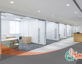 glass-partition اجرای پارتیشن شیشه ای اداری